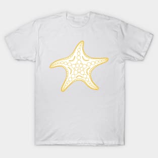 Starfish (yellow/white) T-Shirt